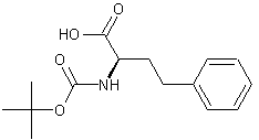 丁氧羰基-D-高苯丙氨酸结构式