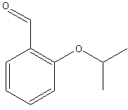 2-异丙氧基苯甲醛结构式