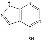 巯异嘌呤结构式