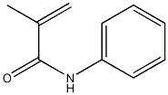 N-苯基甲基丙烯酰胺结构式