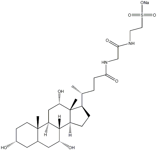 胆酸钠结构式