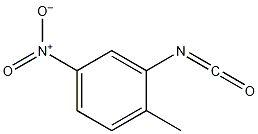 2-甲基-5-硝基苯基异氰酸酯结构式