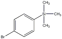 1-溴-4-(三甲基硅基)苯结构式