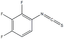2,3,4-三氟苯基异硫氰酸酯结构式