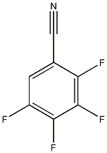 2,3,4,5-四氟苄腈结构式