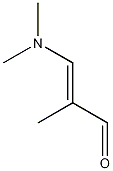3-二甲氨基-2,2-甲基-2-丙烯醛结构式