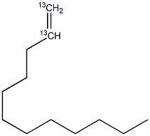 1-十二烯-1,2-13C2结构式