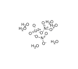 六水合硝酸铀酰结构式