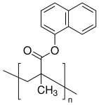 Poly(1-naphthyl methacrylate)