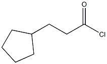 3-环戊基丙酰氯结构式