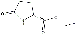 乙基(R)-(-)-2-吡咯烷酮-5-羧酸结构式