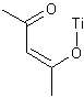乙酰丙酮铊(I)结构式