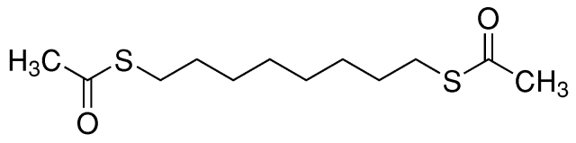 1,8-辛二硫醇二乙酸酯结构式