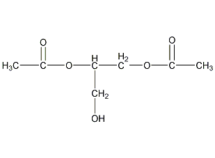 (2-乙酰-3-羟基丙基)酯结构式
