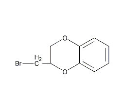 (R)-2-(溴甲基)-2,3-二氢苯并[b][1,4]二恶烷结构式