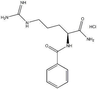 苄基-L-精氨酰胺二盐酸盐结构式
