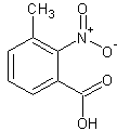 3-甲基-2-硝基苯甲酸结构式