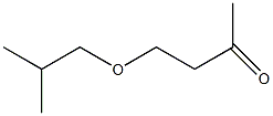 4-异丁氧基-2-丁酮结构式