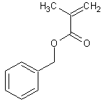 甲基丙烯酸苄基酯结构式