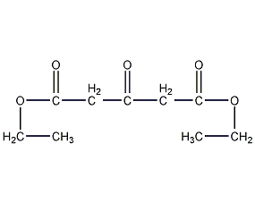 1,3-丙酮二羧酸二乙酯结构式