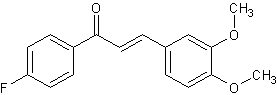 3,4-Dimethoxy-4'-fluorochalcone