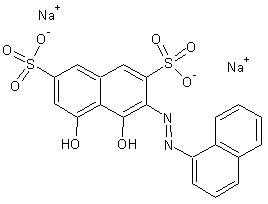 滂酰紫 6R结构式