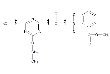 胺苯磺隆结构式
