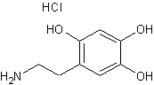 6-羟基多巴胺合氯化氢结构式