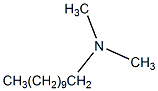 N,N-二甲基十一烷基胺结构式