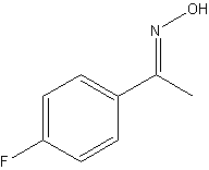 4-氟苯乙酮肟结构式