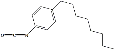 4-辛苯基异氰酸酯结构式