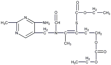 西托硫胺结构式
