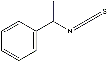异硫氰酸α-甲基苄酯结构式