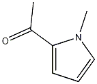 2-乙酰-1-甲基吡咯结构式