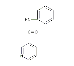N-苯基吡啶-4-酰胺结构式