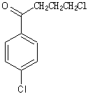 4,4'-二氯丙基苯甲酮结构式