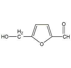 5-羟甲基-2-糠醛结构式