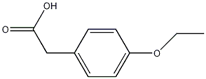 4-乙氧基苯基乙酸结构式