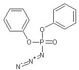 二甲基磷酸叠氮化物结构式
