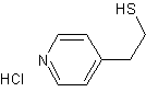 4-吡啶乙硫醇盐酸盐结构式