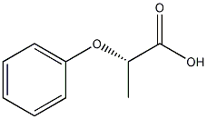 (S)-(-)-2-苯氧基丙酸结构式