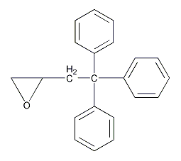 (R)-缩水甘油基三苯甲醚结构式