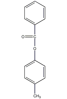 苯甲酸对甲苯结构式