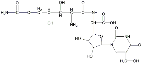 多氧霉素结构式