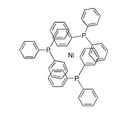 三（三苯膦）合镍结构式