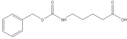 5-苄氧羰基氨基戊酸结构式