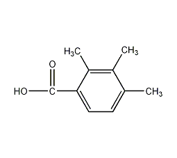 2,3,4-三甲基苯甲酸结构式