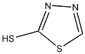2-巯基-1,3,4-噻二唑结构式