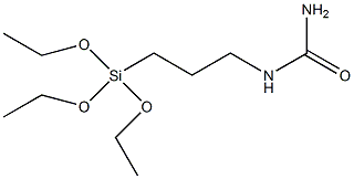 [3-[三(乙氧基/甲氧基)甲硅烷基]丙基]脲结构式