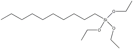 正癸基三乙氧基硅烷结构式